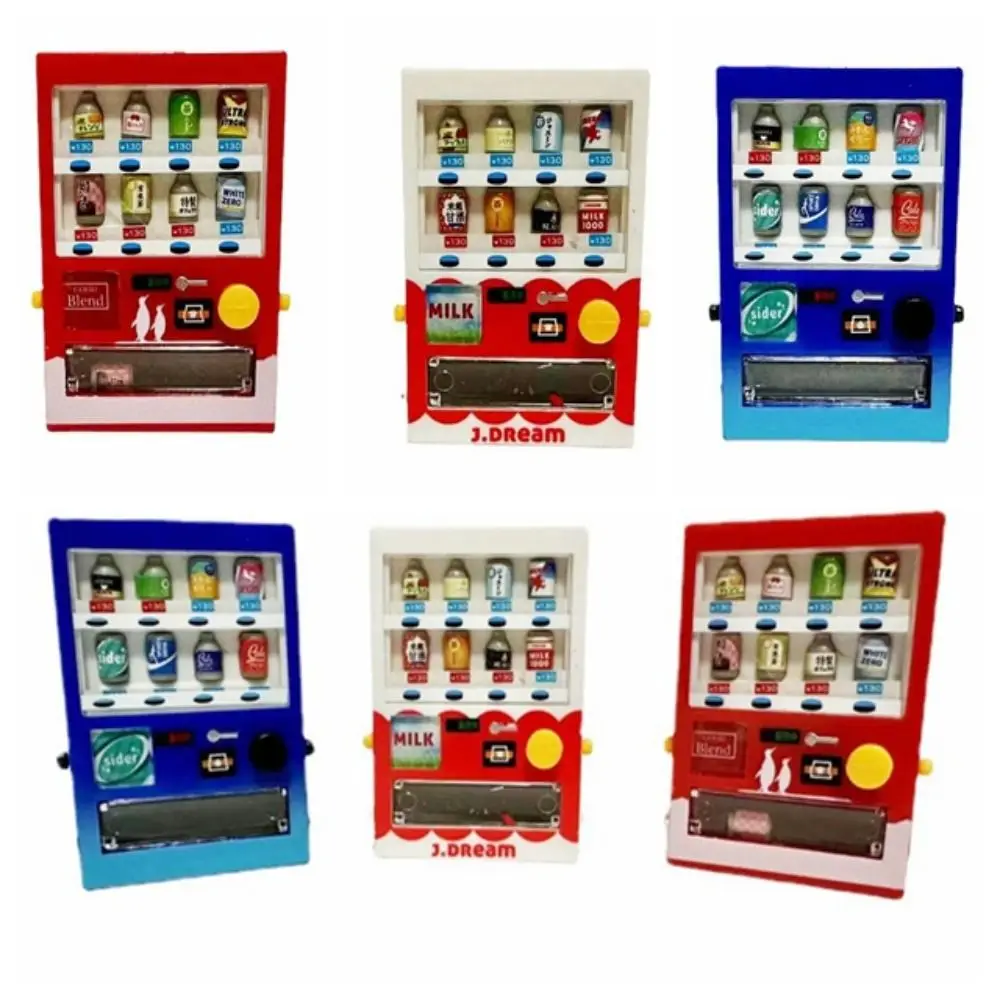

Educational Simulation Drinks Vending Machine 1: 12 Doll House Stimulate Imagination Mini Decoration Desktop Ornaments