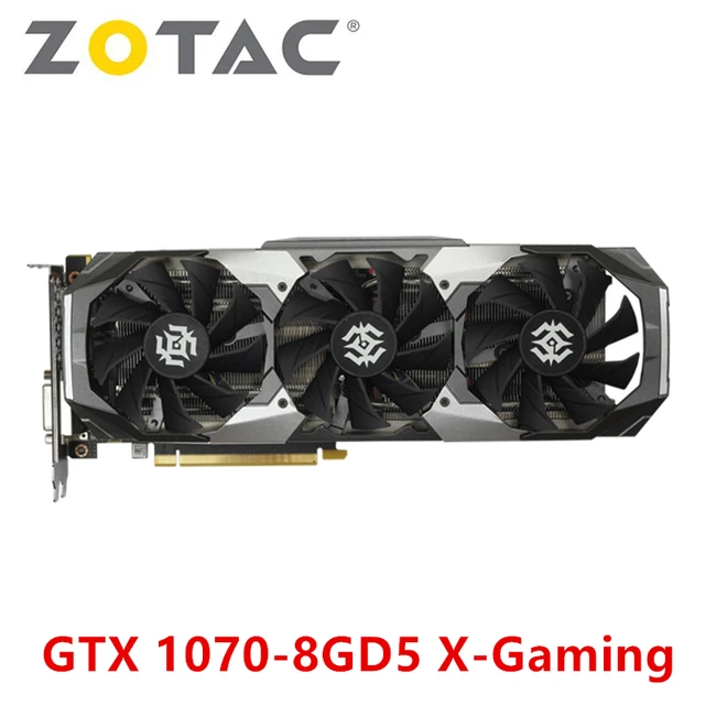 ZOTAC GTX 1070 Ti 1070Ti 8GB Gaming GPU Video Cards NVIDIA GeForce