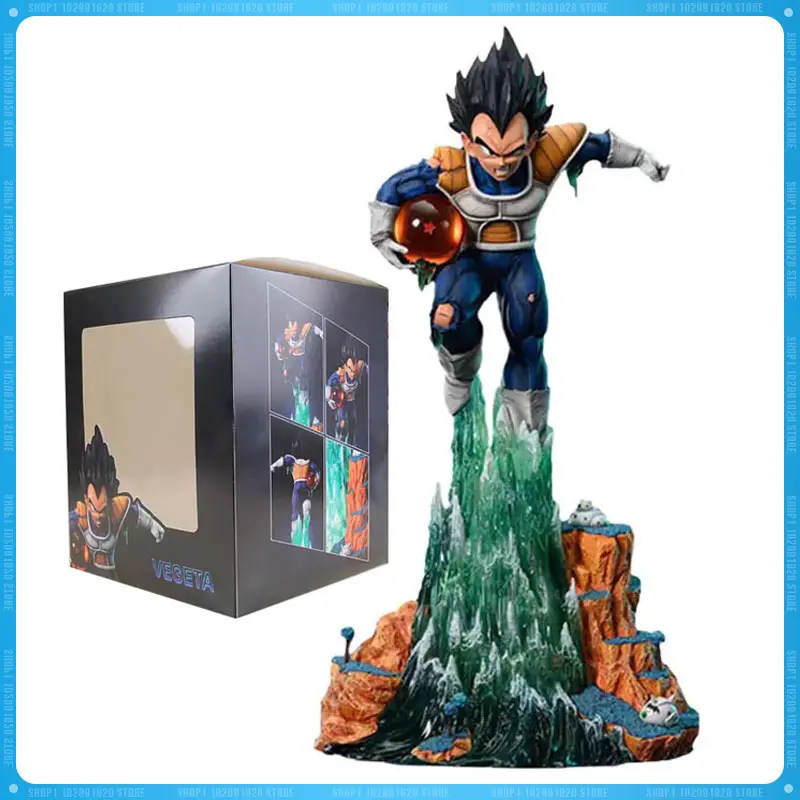 

Dragon Ball Anime Figure Prince Vegeta Son Gohan Master Roshi Vegeta Action Figures Figurine Statue Model Doll Collectible Toys