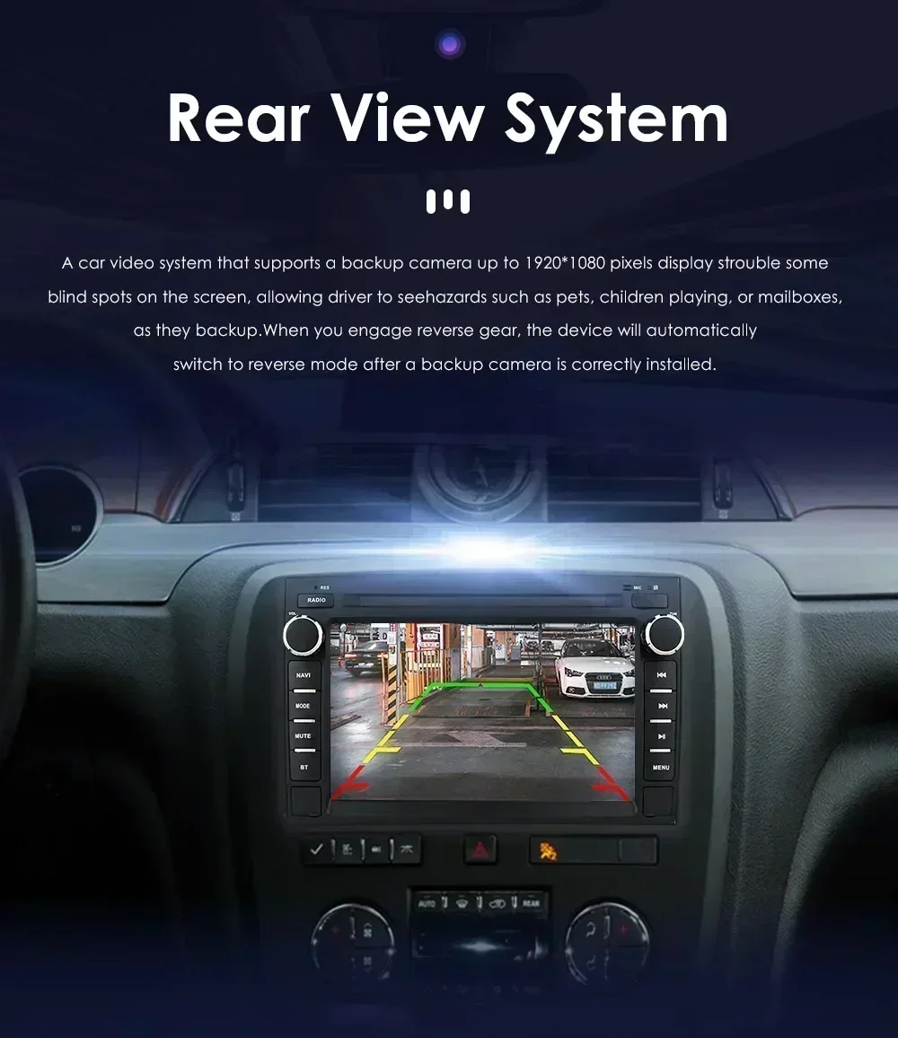 Hizpo 2Din Android 13 Car Multimedia Player Radio for GMC Chevrolet Chevy Yukon Tahoe Suburban Sierra Acadia Automotivo GPS Navi car multimedia player car radio