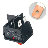 1 PCS,30/40A 250V AC High Current,ON/OFF,Special for Eelding Machine,KCD4,Sterling Silver Point,Rocker Power Button Switches - Image 3