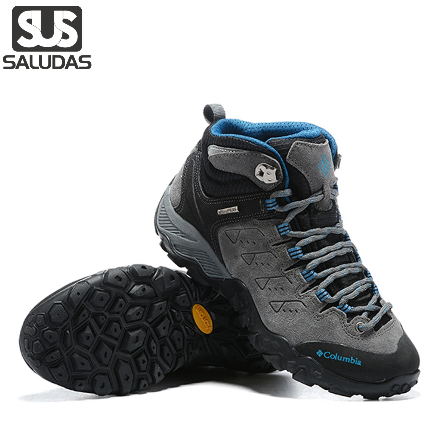 

SALUDAS Men Winter Sneakers Men Hiking Shoes Outdoor Sports Boots Climbing Trail Trekking Shoes Anti Slip Warm Fur Winter Boots