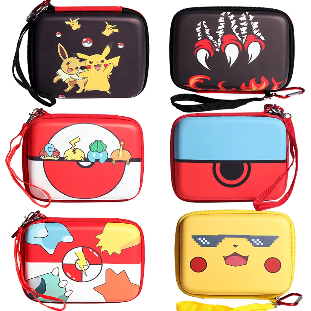 New Pokemon Cards Storage Bag POKEMON album Collection Holds Game Yugioh Card Cases Capacity Kids Toys Christmas Gift | Игрушки и хобби