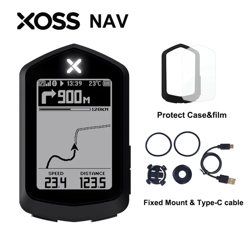 XOSS NAV GPS 2.4inch Bike Computer Cycling Speedometer Road Mtb