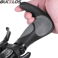 BUCKLOS poignées de guidon de vélo ergonomie avec barre étendue poignées de vélo en caoutchouc antidérapantes manchettes vtt durables accessoires de vélo 1