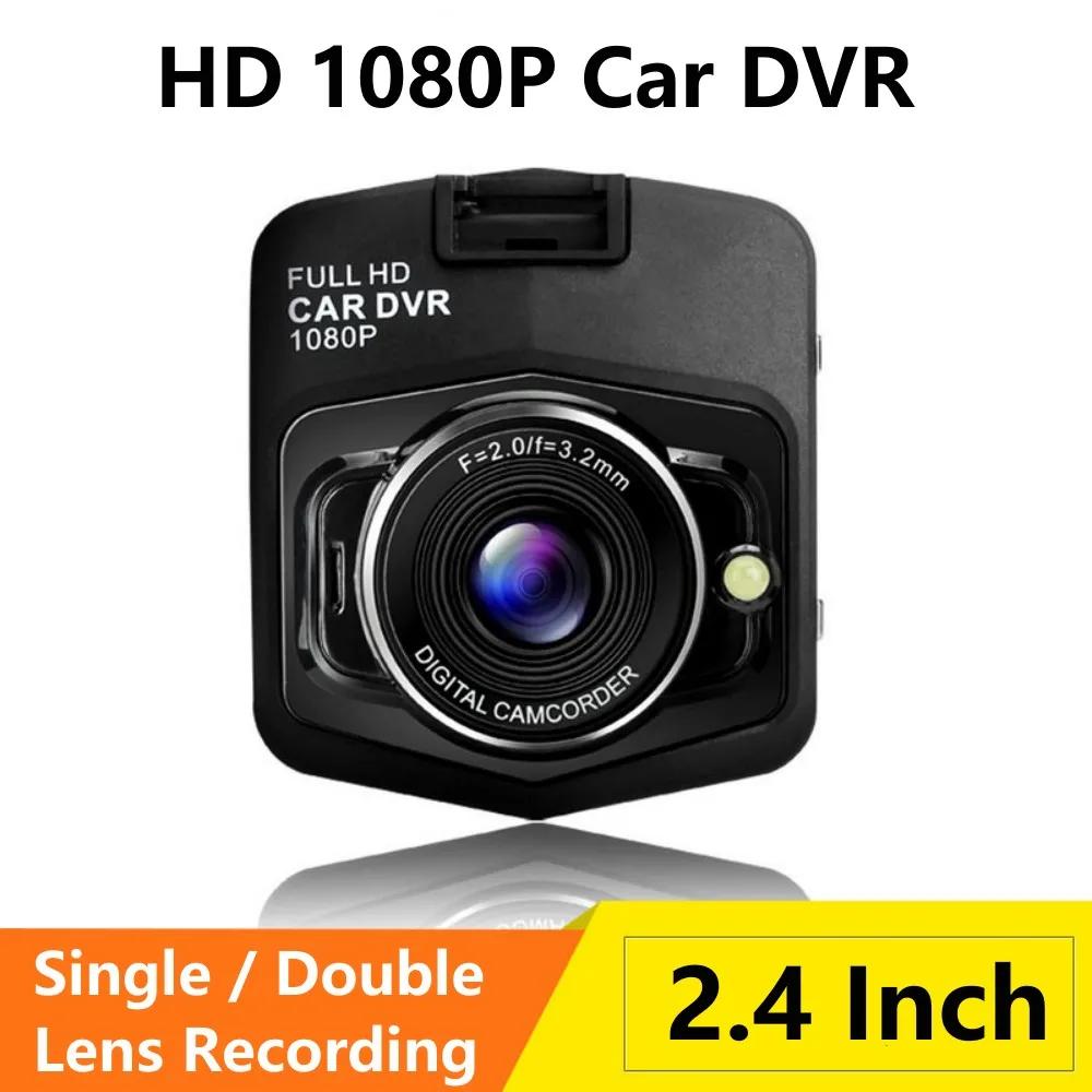 Car Dash Cam Camera Video DVR Recorder Night Vision+G-Sensor 1080P HD 2.4  LCD Car Dash Cam DVR Recorder Night Vision Video Camera G-Sensor