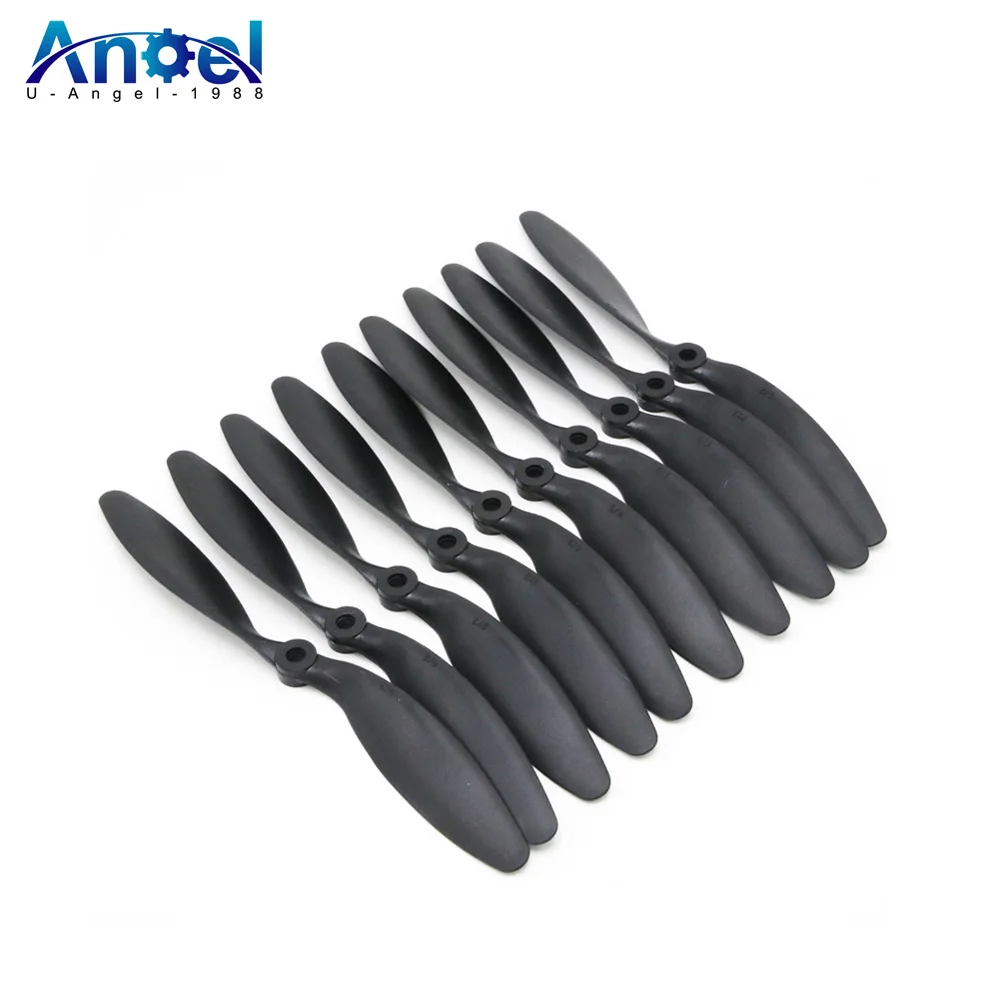 

10pcs/lot 8060 Propellers Glass fiber & nylon Props for RC Airplane Quadcopter Perfect 8x6 RC Airplane Propellers Blades