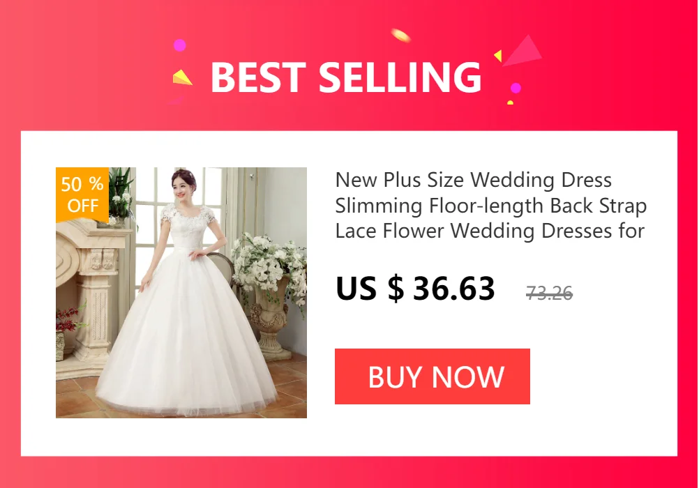 New Plus Size Wedding Dress Slimming Floor-length Back Strap Lace Flower Wedding Dresses for Women White Dress Vestidos De Novia