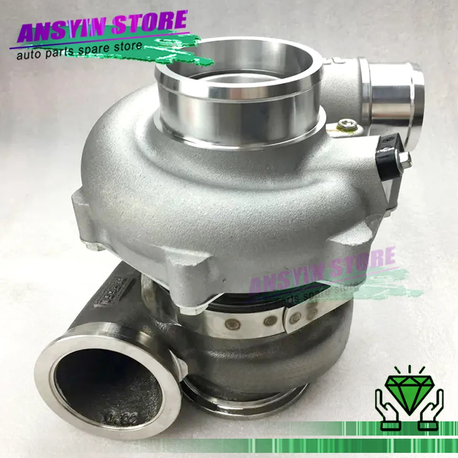 Turbocompressore 858161-5002S Con Alloggiamento Turbina In Ghisa V-Band Ar 0.72 G25-550 G25 Turbo Performance Rotazione Standard