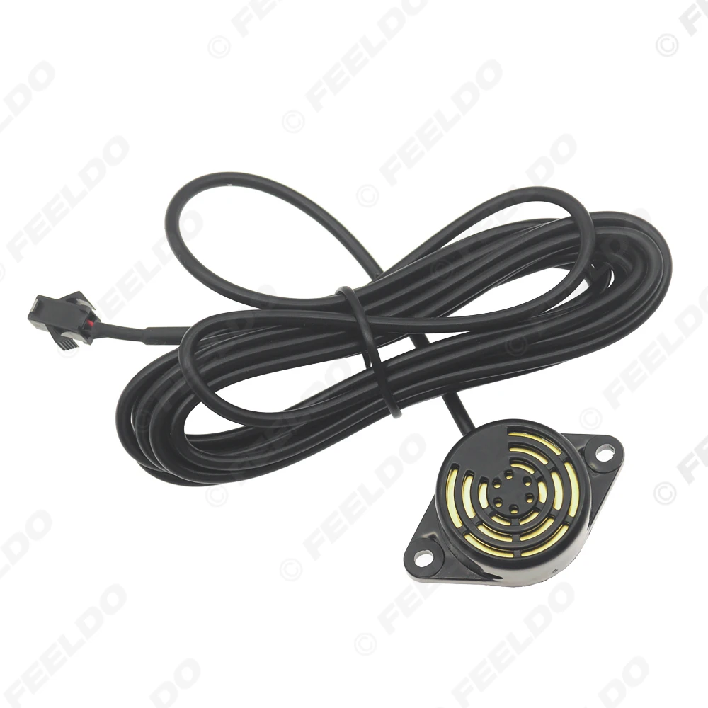 FEELDO 1Set Car 8 Sensors Dual Front/Back Rear View Visual Video Parking Sensor Backup Radar System Kit