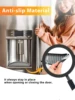 1/2pcs Refrigerator Drip Tray, Silicone Water Dispenser Drip Tray Collector,Absorbent Drip Tray, Refrigerator Accessories For Wh 2
