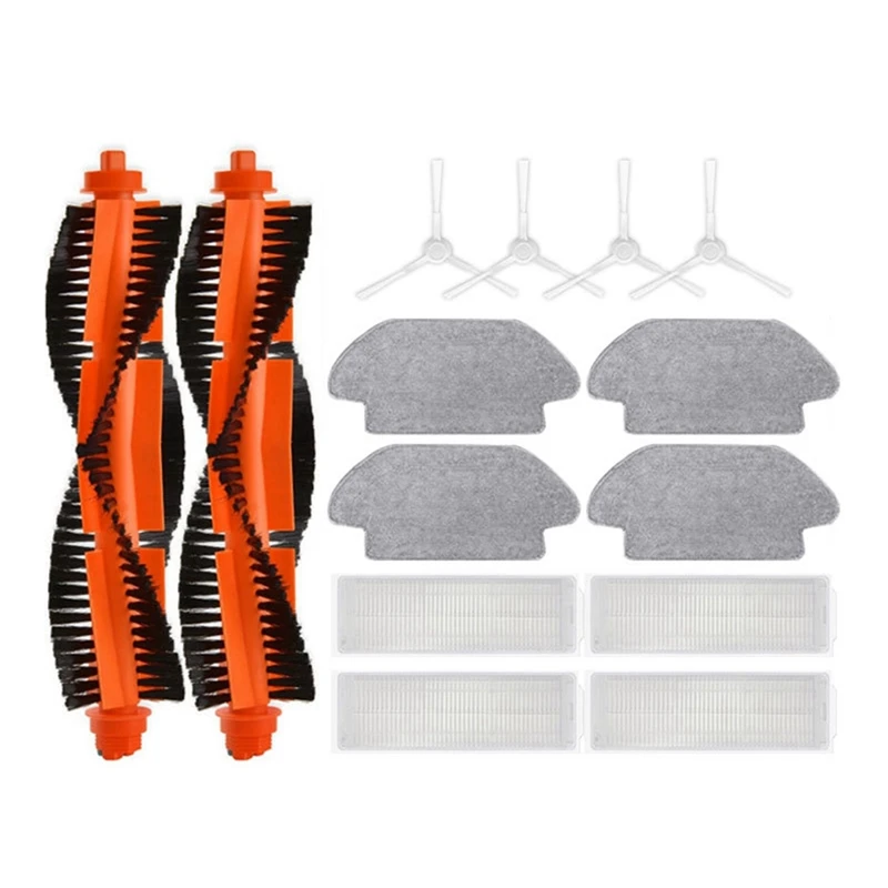 

Brushes Hepa Filter Mop Cloth Main Side Brush Plastic Replacement Parts For Xiaomi Robot Vacuum B106CN Accessories