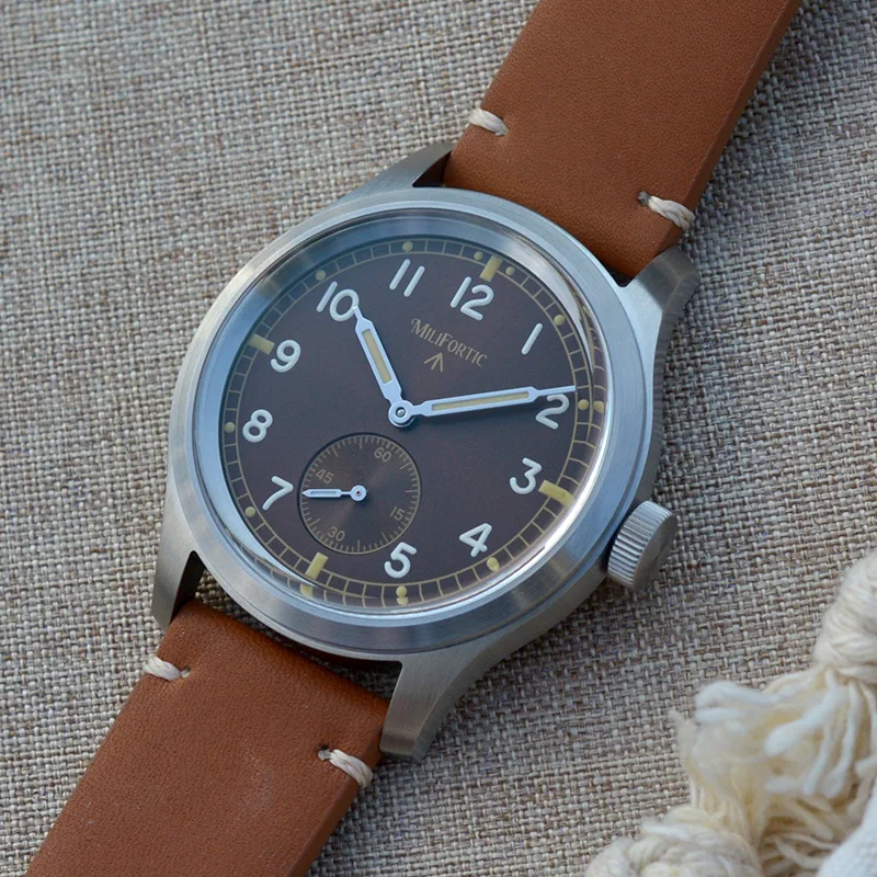 Milifortic Field Dirty Dozen Homage Watch ST1701 Automatic 10ATM Waterproof Free Shipping Luxury Vintage Military Watches Man