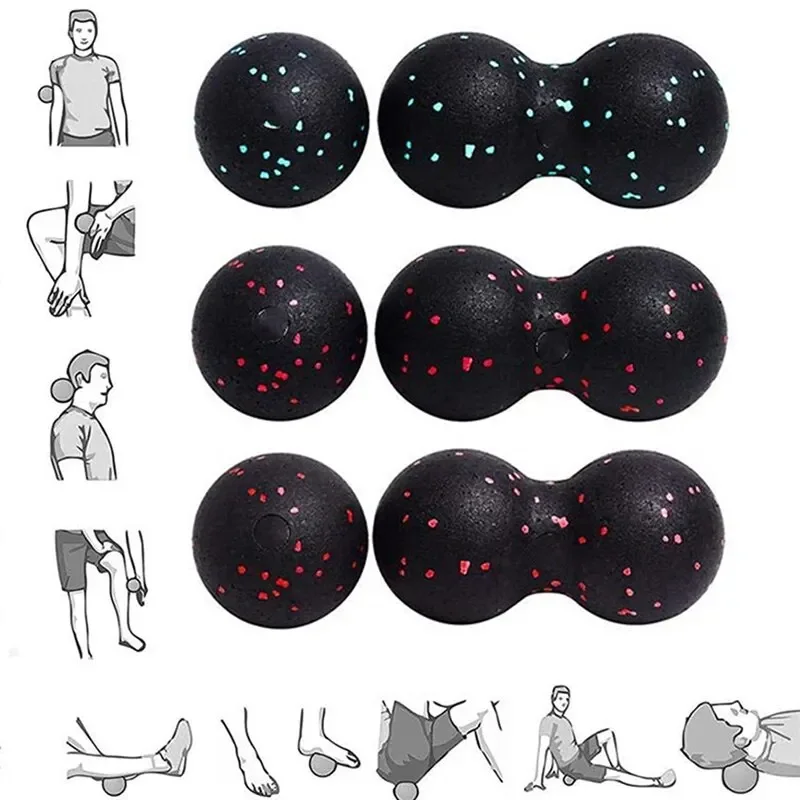 EPP Peanut Balls Body Massage Fascia Ball Yoga Foam Block High Density Muscle Relaxation Lacrosse Exercise Fitness Relieve Pain massage ball,fitness ball
