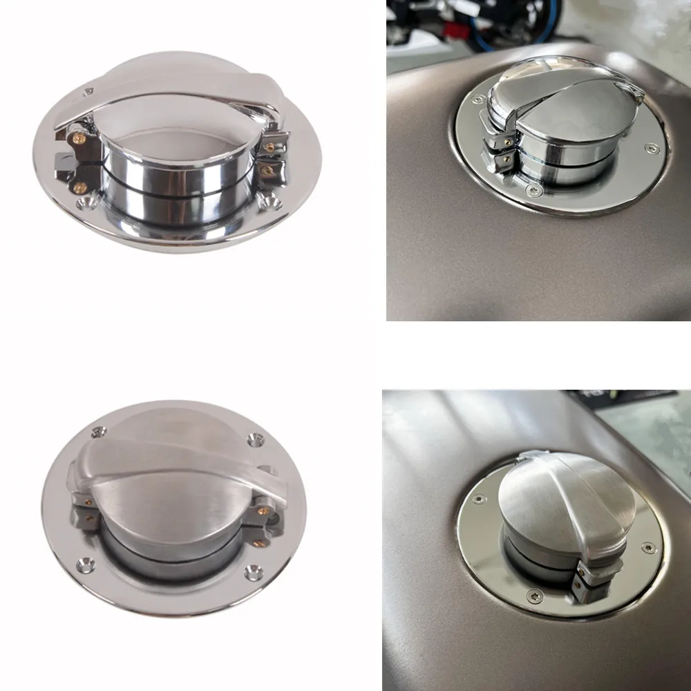 

Motorcycle Gas Fuel Cap Accessories Kit Aluminum Tank Cover for BMW K75 K100