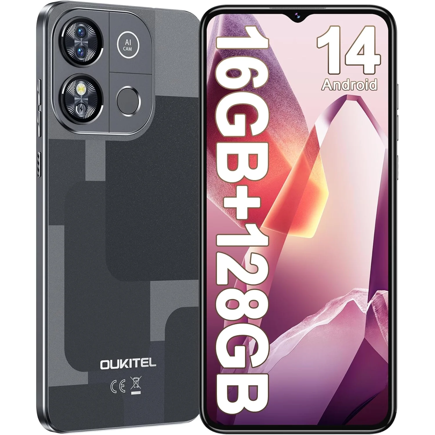 OUKITEL C57 Pro 4G smartfon 16Go (4 + 12) RAM /128go ROM