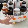 Rotation Spice Rack Multifunction Storage Shelf Kitchen Seasoning Bathroom Cosmetics Shelf Home Organization Tools 1