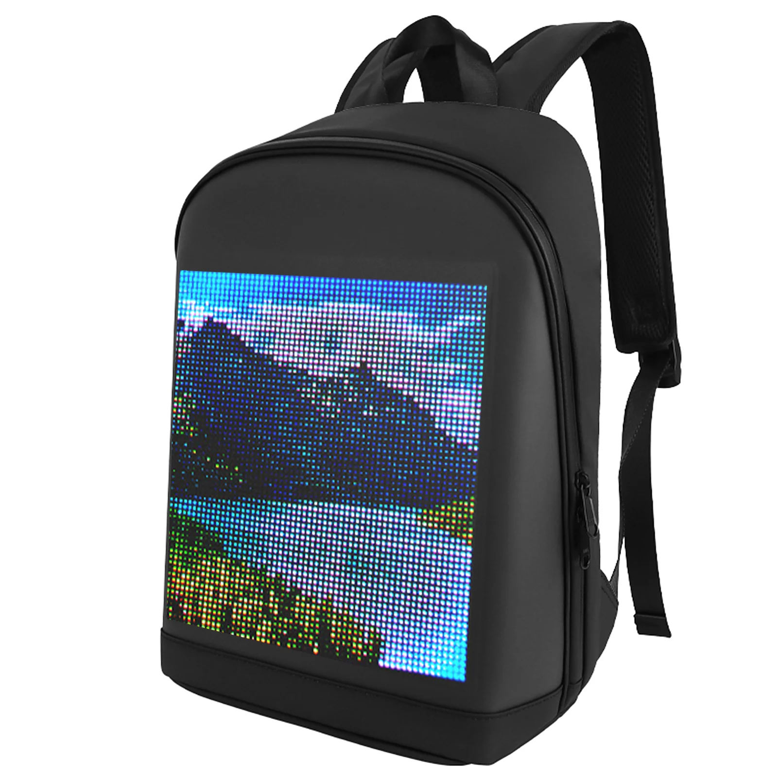 

LED Color Screen Customizable Backpack Travel Bag Pack School Bag for Men Women College Students