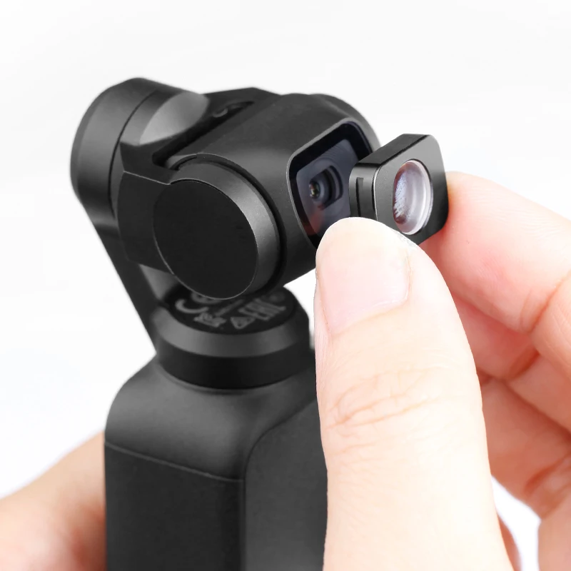 Dji Osmo Pocket用2ワイドアングル魚眼レンズ,拡大範囲の拡大