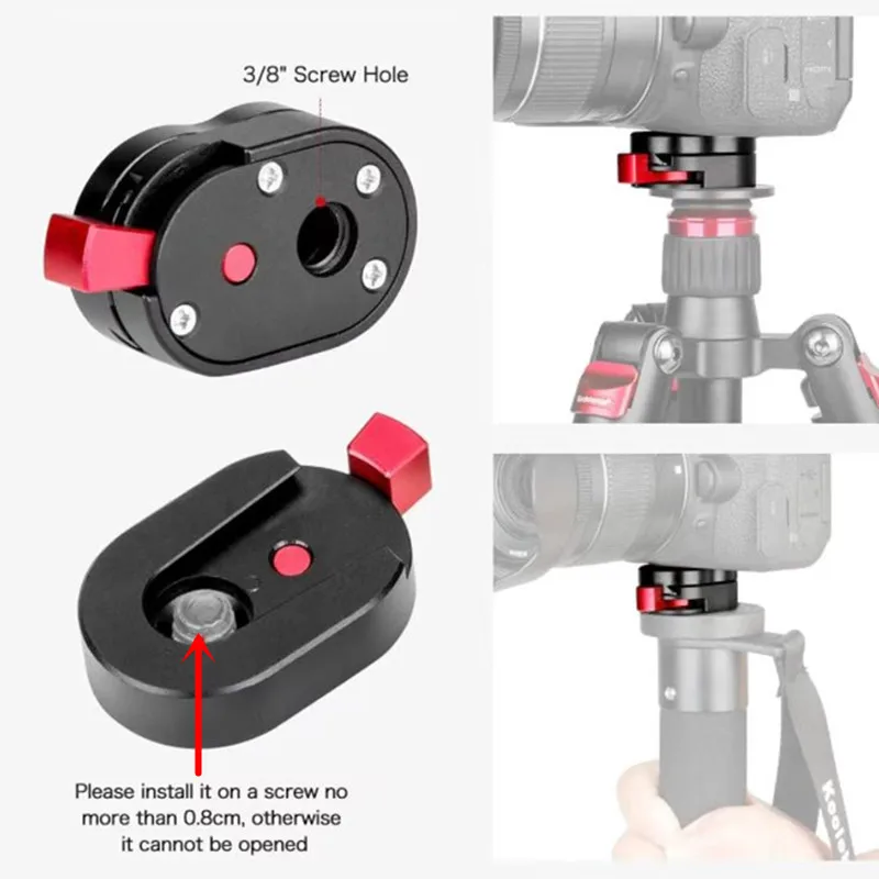 LEFTFOTO Piastra QR Universale A Doppia Coda Di Rondine Da 400 Mm – Sgancio Rapido Con Fori ARRI, Attacchi 1/4 E 3/8 E Slitta Fredda Per Treppiede E Fotocamera