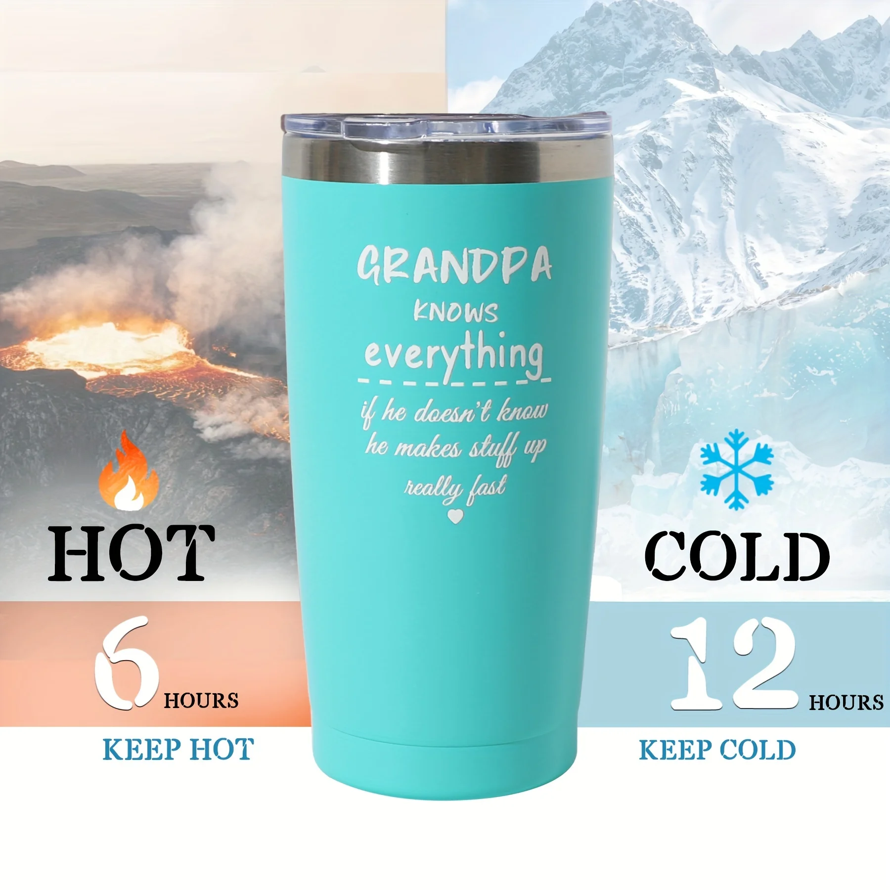 Stainless Steel Car Insulated Cup Double Wall