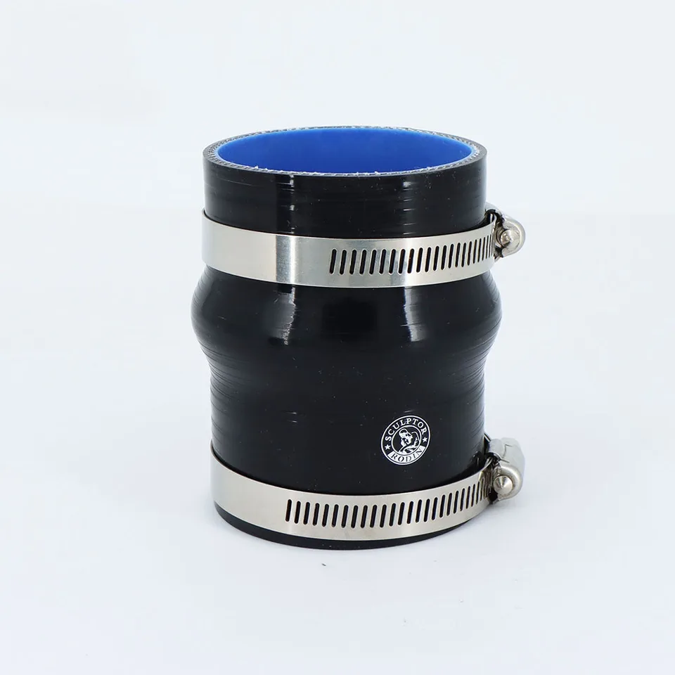 Tubo riduttore dritto universale in silicone per raccordo intercooler