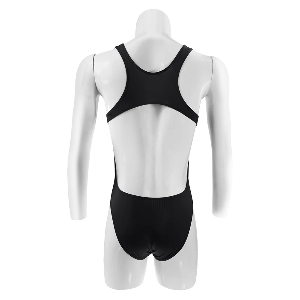 

Mens Sexy Underwear Bodysuit Body Shaper Slimming Undershirt Leotard Wear