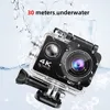 Action Camera 1080P/30FPS WiFi 2.0-inch 30M Underwater Waterproof Helmet Video Recording Camera HD WiFi Sports Camera Action Cam 3