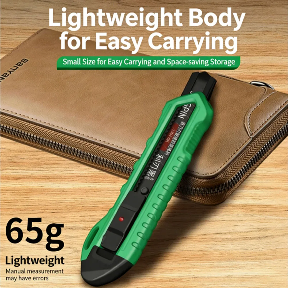 고탄소강 블레이드 유틸리티 나이프 내구성 있는 산업용 교체 가능 사무용 미술 학생용품 스테인리스 스틸 종이 절단기