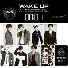 

KPOP Bangtan Boys Japanese Special WAKE UP Photo Card LOMO Card Luxury Postcard Cosplay gift JIMIN SUGA JIN JK Fan Collection