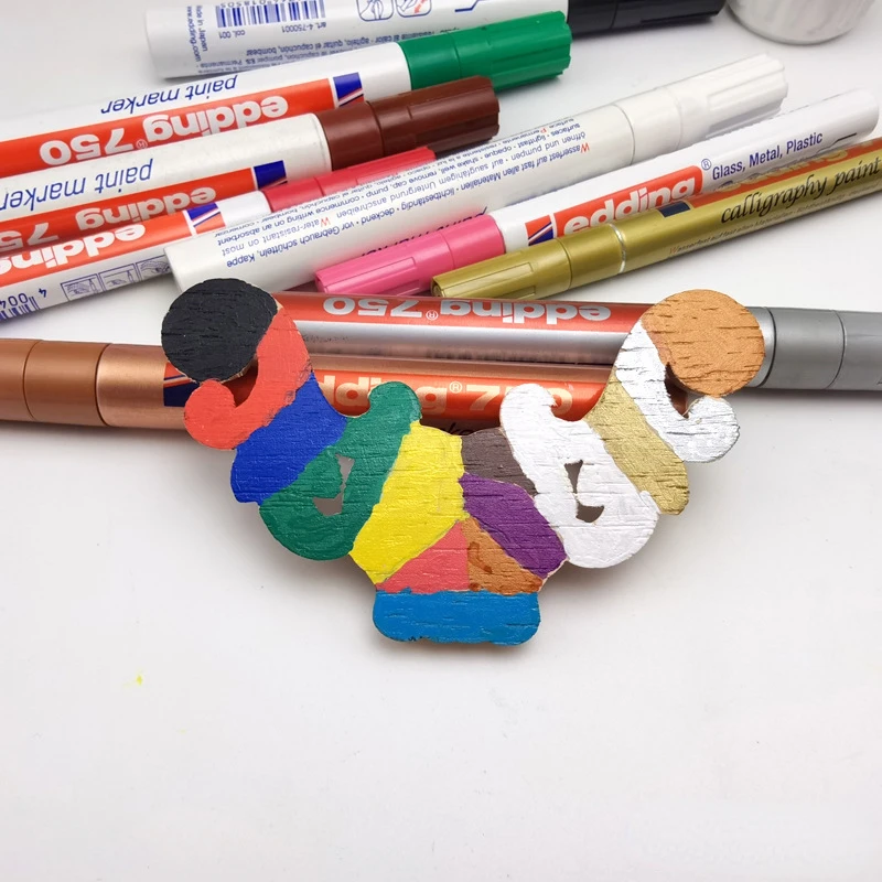 Paint Marker Pen Paint Pen Art Marker Pen Art Markers Marker Pens Gold 2MM Alcohol-proof Marker Pen