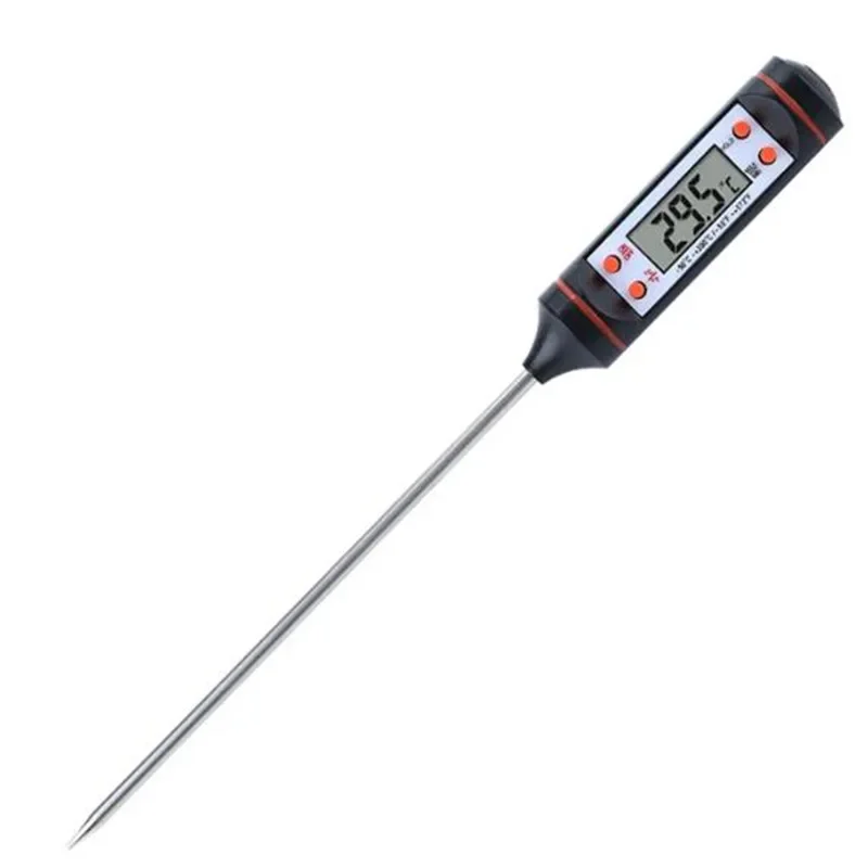 Electronic Thermometer Food Kitchen Oil Thermometer Electron Probe Liquid BBQ Baking Digital Display Temperature Pen Meter TP101 digital thermometer