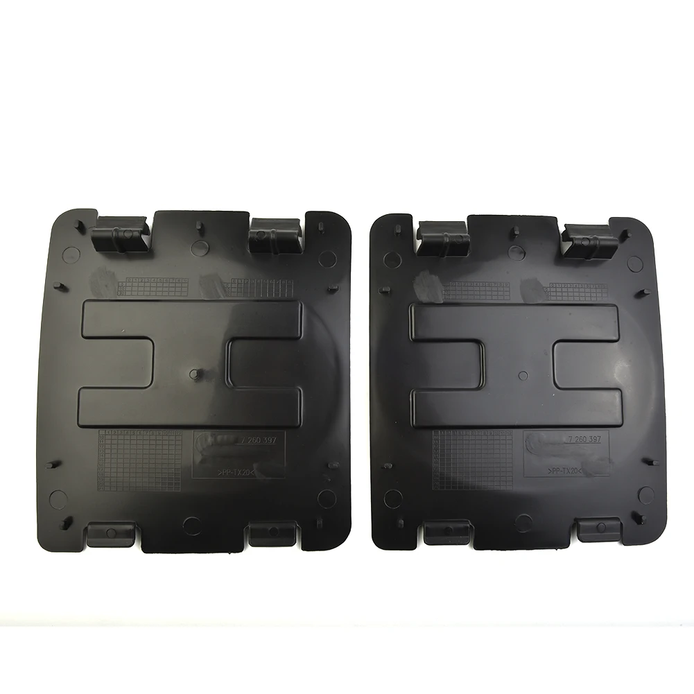 

2x Black Car Front Wheel Arch Fender Cover Guard 51717260397 For BMW 1.2.3.4 Series High Quality Car Exterior Accessories