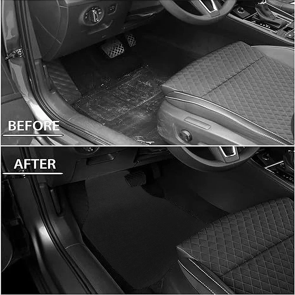 Tappetini per auto anteriori e posteriori, tappetini in moquette per auto, SUV, berline, furgoni, accessori resistenti allo sporco e all'usura - Image 6