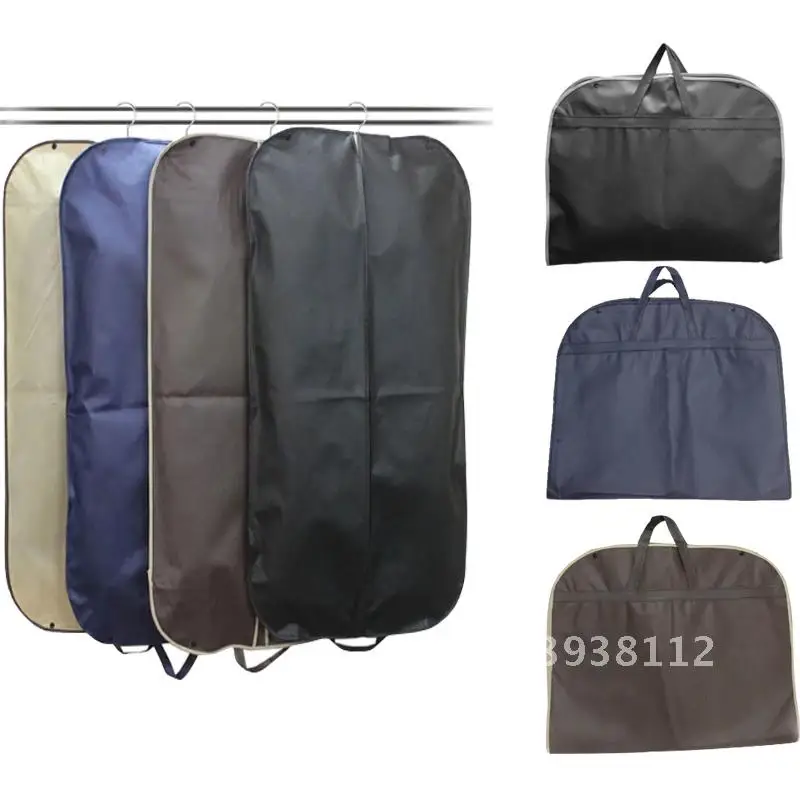 

Non-Woven Clothing Dust Cover Wardrobe Hanging Clothes Storage Bag Home Moisture-Proof Suit Dress Clothes Dust Cover