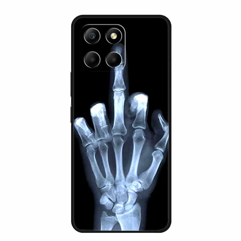 Black Silicone Soft Back Cover Case - Enhanced Grip and Protection