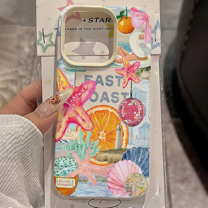 Vacation Style Jellyfish Pattern Phone Case