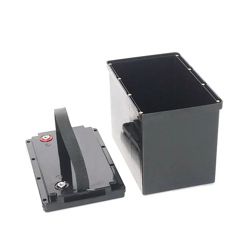 תיבת סוללה 12V מברגת ליתיום תיבת סוללה נשלפת לרכב RV קרוואן אחסון סולארי ימי גיבוי UPS