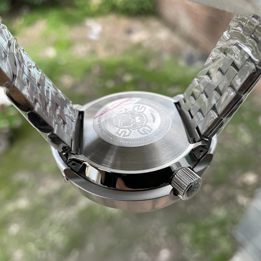 STEELDIVE Luxury Watch SD1978 Oversize 53.6mm Stainless Steel Wristwatch 1000m Waterproof NH35 Automatic Big Tuna Can Dive Watch