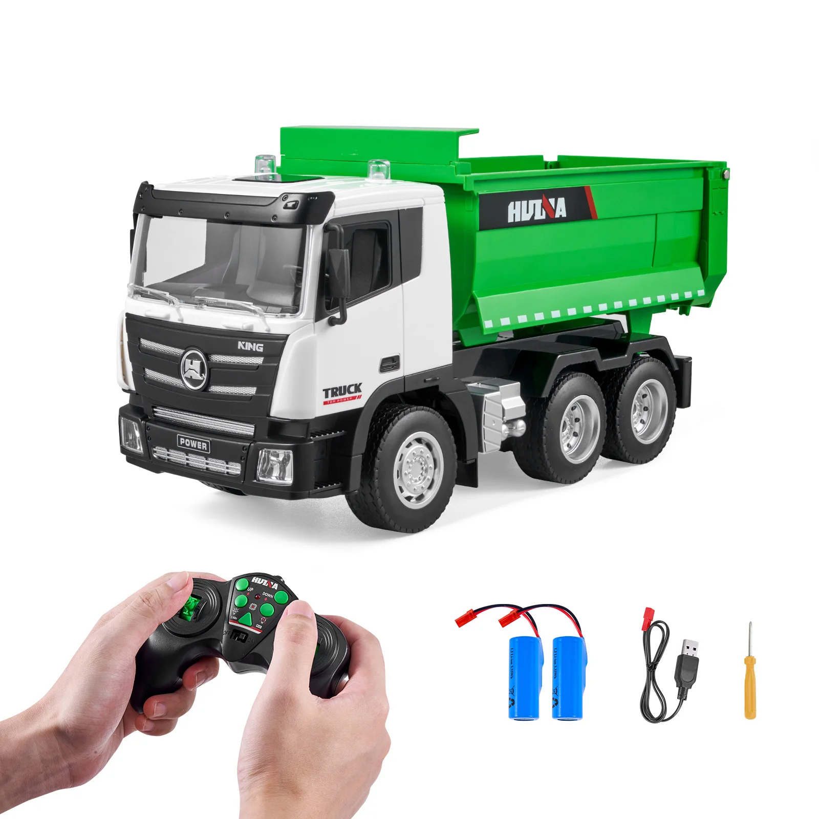 Remote Control Dump Truck Toy for Kids with 9 Channel Control