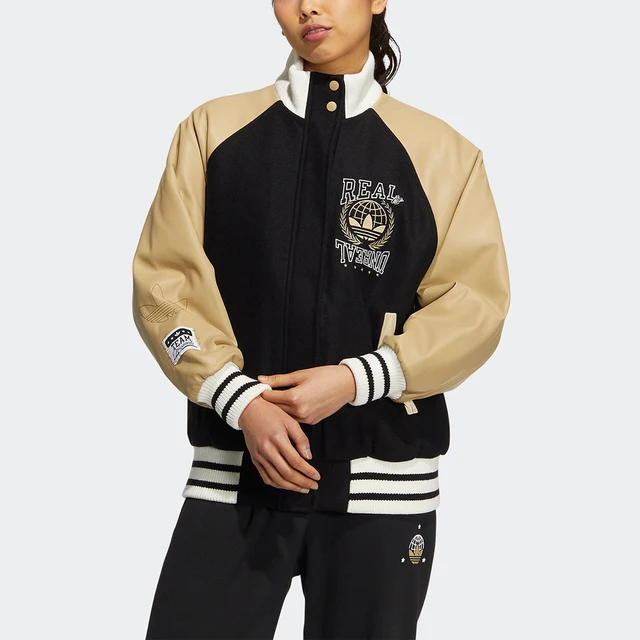 Veste bomber matelassée Adidas Originals Trefoil Logo pour femme HS9513 1