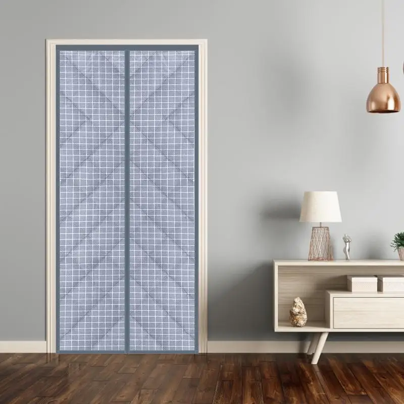 Magnetic Winter Warm Door Curtain 80x200cm/90x200cm Weatherproof