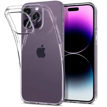 Ultra Thin Clear Case For iPhone 14 13 12 11 Pro Max Soft TPU Silicone For iPhone 14 Plus X XR XS 13 Mini Back Cover Phone Case 1