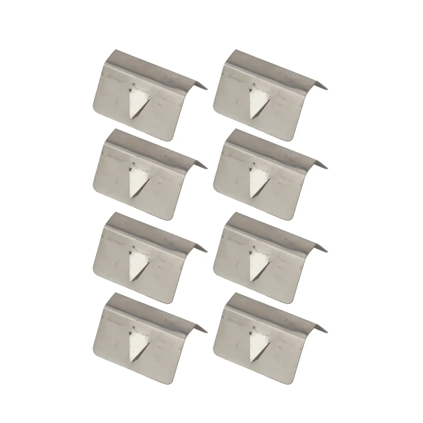 8PCS/12PCS Wind Rain Deflector Channel Metal Retaining Clips For BMW-Stainless Steel Car Window Deflector Accessory