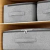 Underbed Storage Bag Moisture-Proof Clothing Storage Foldable Dustproof and  Widening and Thickening Handle Home Organizer Bags 5