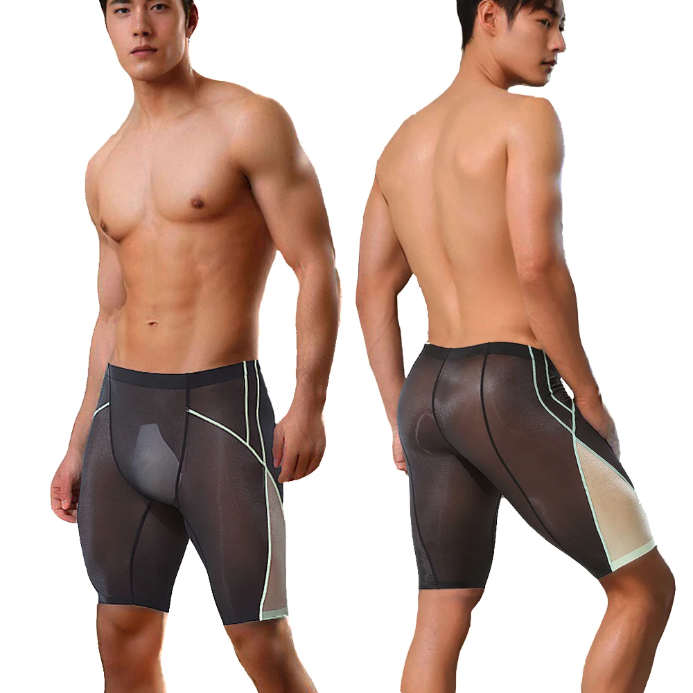Pantalones sueltos de seda de hielo para hombre, para correr, fitness, yoga, ocio, entrenamiento, pantalones lisos, Negro -, XXXX-Large Pantalones sueltos de seda de hielo para hombre, para correr, fitness, yoga, ocio, entrenamiento, pantalones lisos, Negro -, XXXX-Large