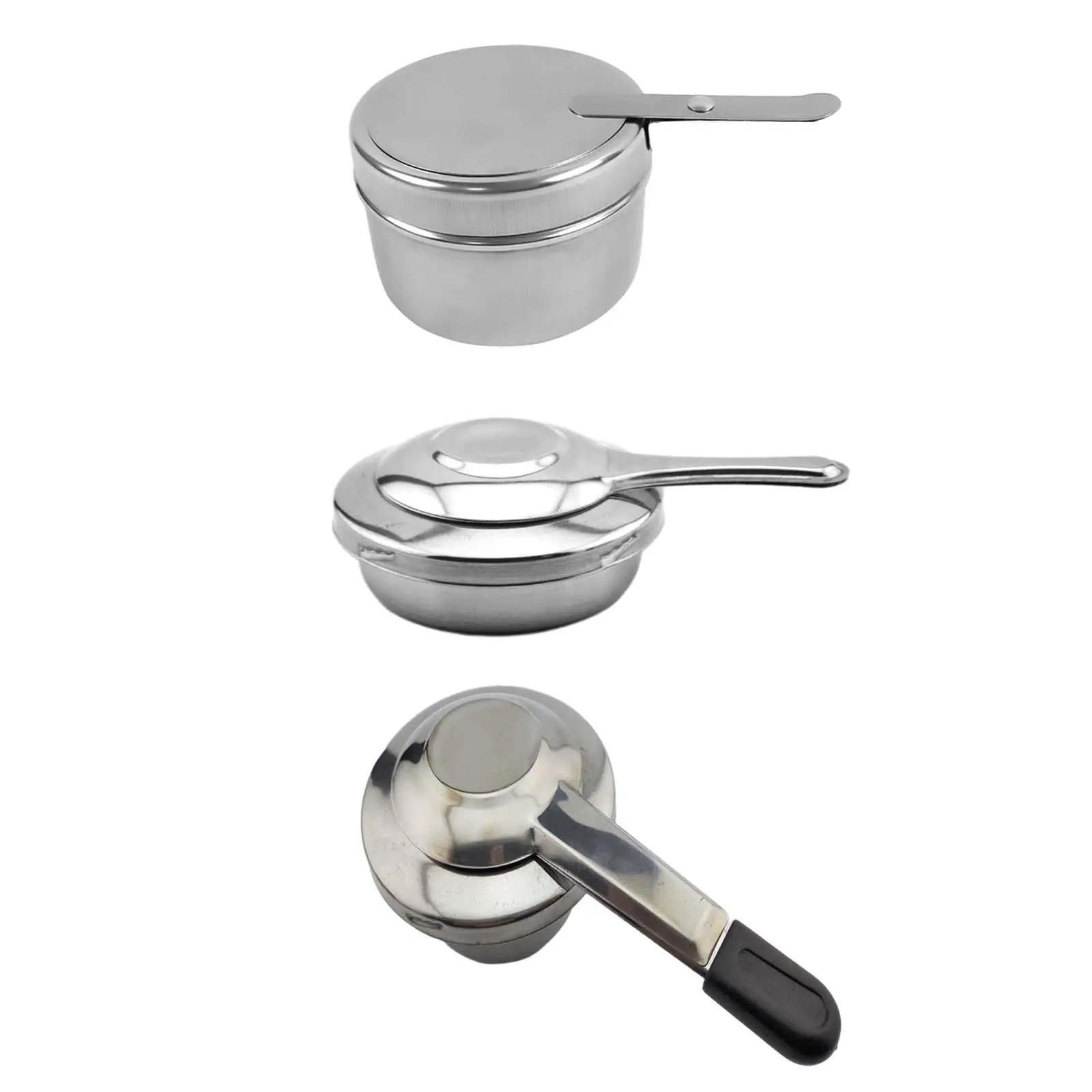 Stainless Steel Fuel Holder Catering Warmer Set Chafing Fuel Holders for Household Kitchenware Cooking Utensil Outdoor Trips