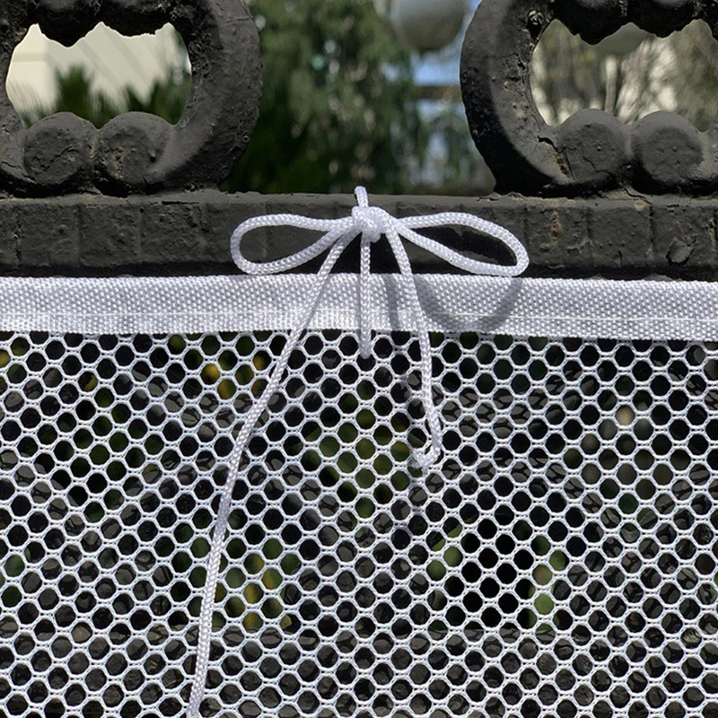 Durable Child Safety Net Multipurpose Bannister Guard Deck Fence Fine Mesh for Balcony Stairs Dog Safety Fence Cage Child Safety Net