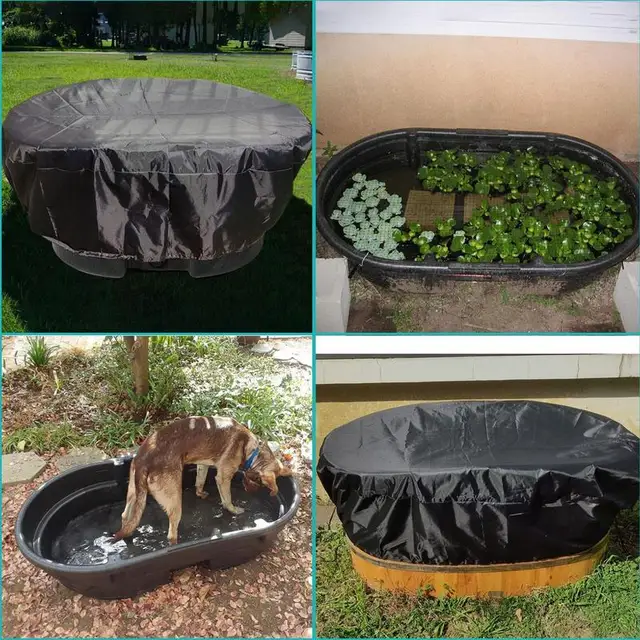 Tartályvédő Burkolat Tartály A Föld Feletti Fedelének Védelme Pu Bevonó Húzózsinór Ovális Állománytartály Fedele Kültéri - Image 3