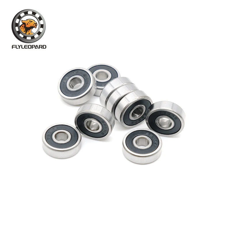 10PCS 697RS Bearing 7x17x5 mm ABEC-7 Hobby Electric RC Car Truck 697 RS 2RS Ball Bearings 697-2RS Black Sealed